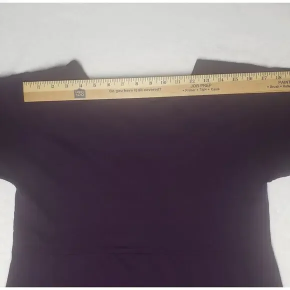 Vintage Hummingbird Embroidered French Terry Dress Purple L/XL Naturecore - Picture 5 of 9